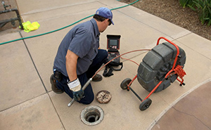 drain cleaning camera inspection